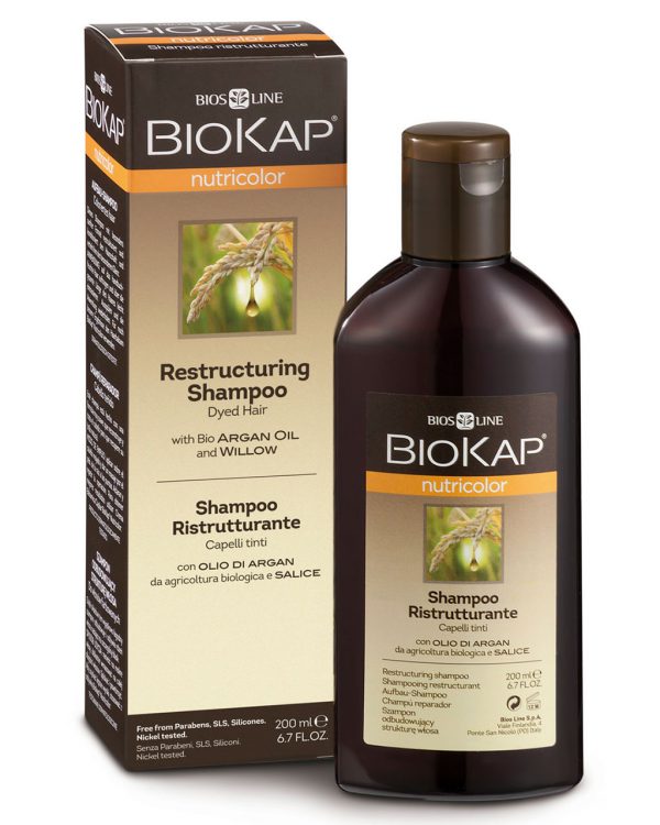 Biokap Restructuring Shampoo in a 200 ml bottle
