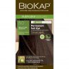 BioKap Nutricolor Delicato RAPID Permanent Hair Dye 5.0 Natural Light Chestnut in a 135 ml package.
