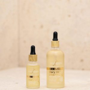 Eco Tan's Eco by Sonya Driver Glory Oil in 30 ml and 100 ml sizes