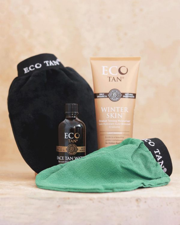 Eco Tan Complete Tanning Pack with Winter Sking plus application and tan removal mitts