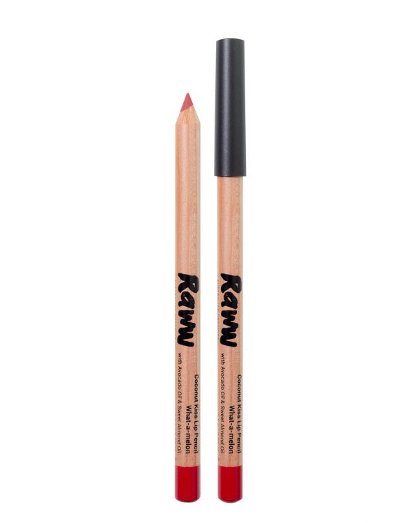 Raww - Coconut Kiss Lip Pencil in the shade of What-a-melon