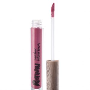 Raww - Coconut Splash Lip Gloss opened container in the shade of Tankini