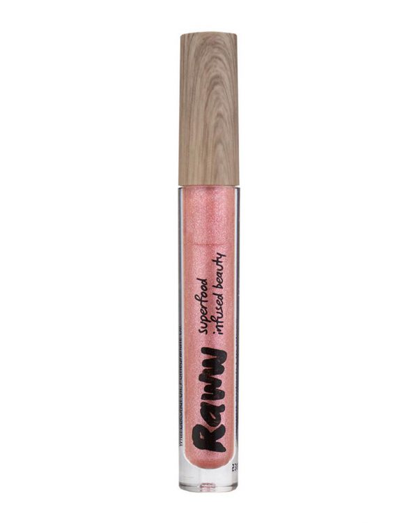 Raww - Coconut Splash Sheer Lip Gloss in the shade of Berry Fizz