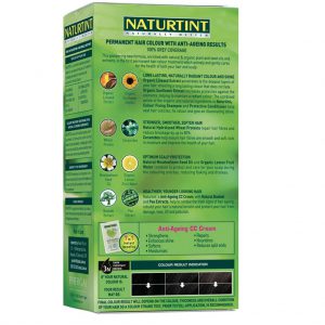 Naturtint - Natural Permanent Hair Colour 3N Dark Chestnut Brown rear package view