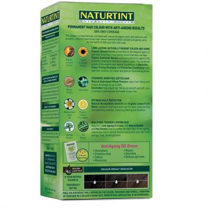 Naturtint - Natural Permanent Hair Colour 4G Golden Chestnut rear package view