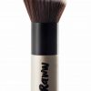 Raww brand contoured Kabuki Brush for applying makeup