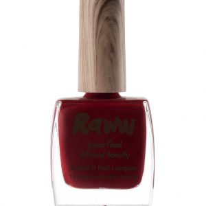 RAWW brand Kale'd It Nail Lacquer in the shade of Dark Raww Cherry