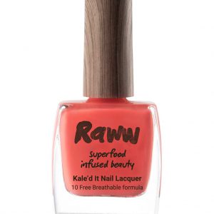 RAWW brand Kale'd It Nail Lacquer in the shade of Guava Outta Here