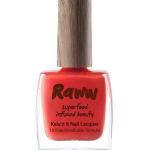 RAWW brand Kale'd It Nail Lacquer in the shade of Shake Your Pom-egranates