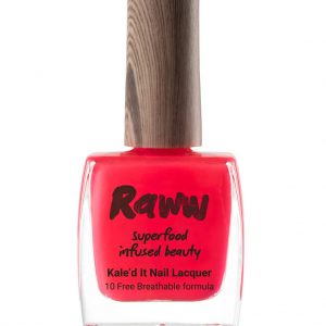 RAWW brand Kale'd It Nail Lacquer in the shade of Strawberry Bang