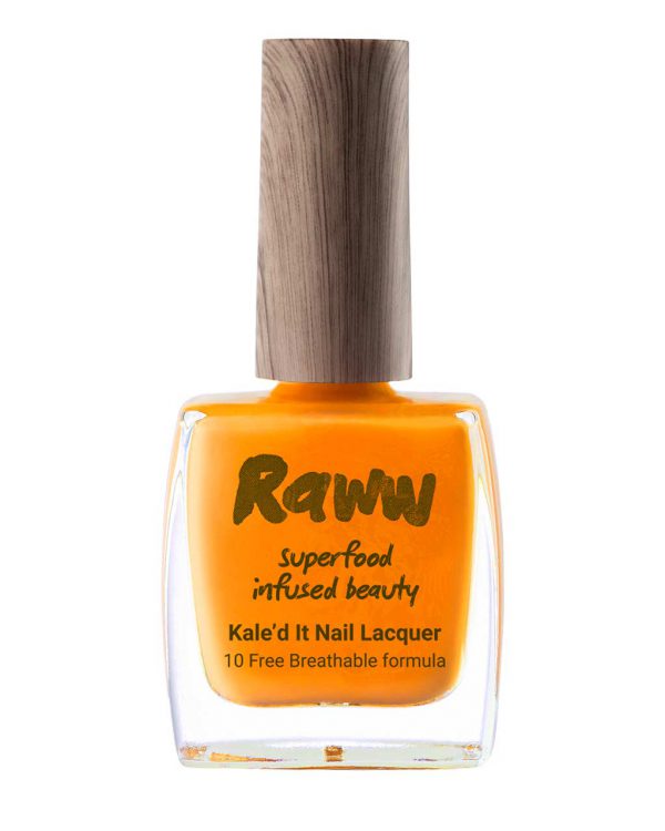 RAWW brand Kale'd It Nail Lacquer in the shade of Give ‘em Pumpkin to Talk About