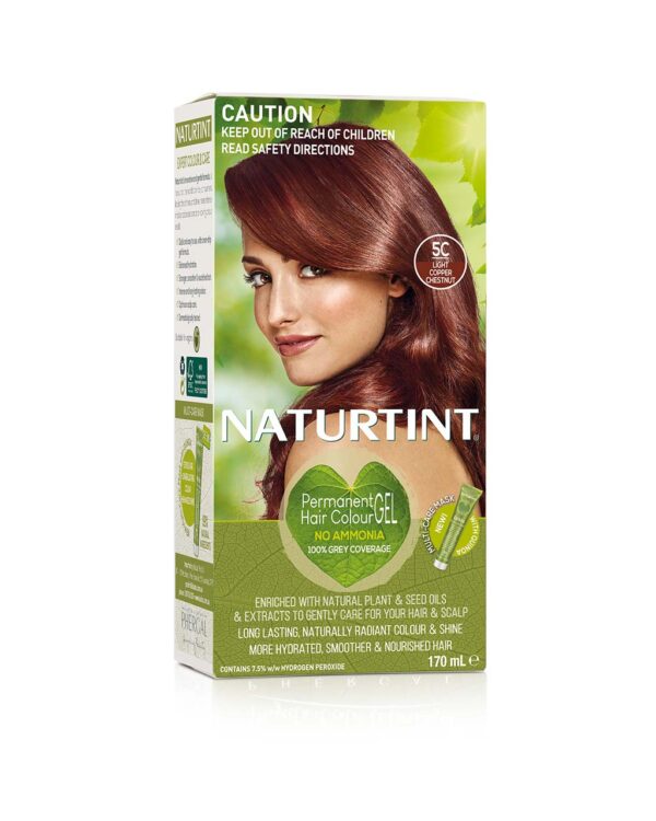 Naturtint - Natural Permanent Hair Colour 5C Light Copper Chestnut front package view