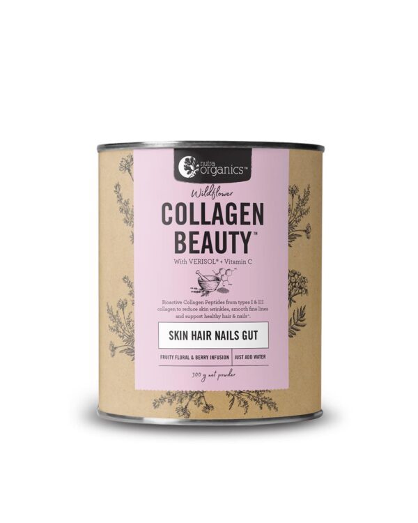 Nutra Organics Collagen Beauty Wildflower 300 grams