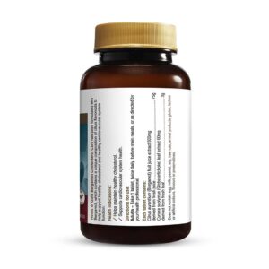 Herbs of Gold - Bergamot Cholesterol Care right view of a 60 Tablet Bottle