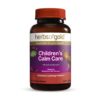 Herbs of Gold – Children's Calm Care front view of a 60 chewable tablet bottle