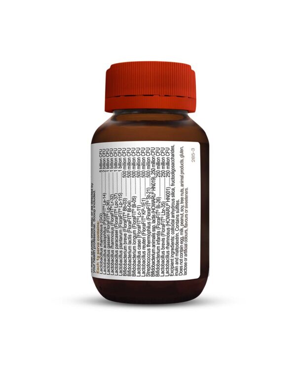 Herbs of Gold – Children's Probiotic 15 Billion rear view of a 50 gram bottle