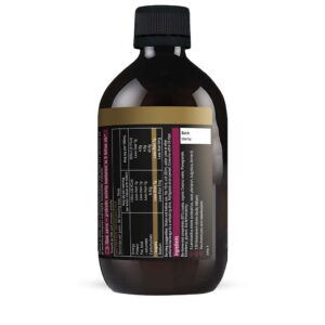 Herbs of Gold – Culture - Coco Berry rear view of a 500 ml bottle