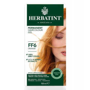 Herbatint Permanent Herbal Haircolour Gel FF6 Orange Hair Colouring Kit